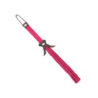 Love & Leather Pink Willy Whip w Bow WHI052PNK